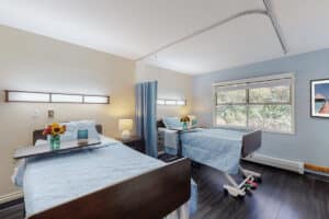 Peninsula Post Acute semi-private room