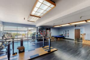 Peninsula Post Acute facility rehab gym