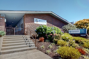 Peninsula Post Acute front of facility